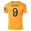 Real Madryt Koszulka Piłkarska 2024-25 UCL Mbappe #9 Wyjazdowa Męska