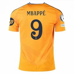 Real Madryt Koszulka Piłkarska 2024-25 UCL Mbappe #9 Wyjazdowa Męska