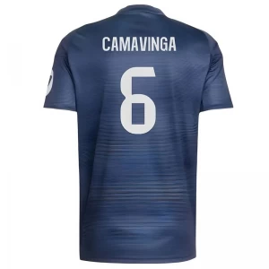 Real Madryt Koszulka Piłkarska 2025-26 Eduardo Camavinga #6 Wyjazdowa Męska