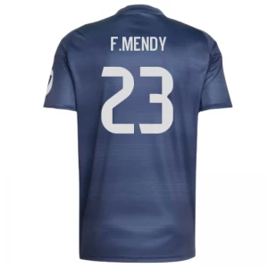 Real Madryt Koszulka Piłkarska 2025-26 F. Mendy #23 Wyjazdowa Męska