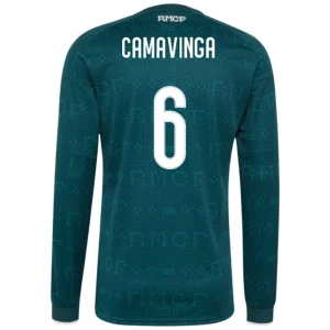Real Madryt Koszulka Piłkarska 2026-27 Eduardo Camavinga #6 Wyjazdowa Męska Długi Rękaw