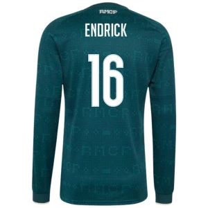 Real Madryt Koszulka Piłkarska 2026-27 Endrick #16 Wyjazdowa Męska Długi Rękaw
