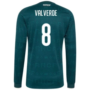 Real Madryt Koszulka Piłkarska 2026-27 Federico Valverde #8 Wyjazdowa Męska Długi Rękaw