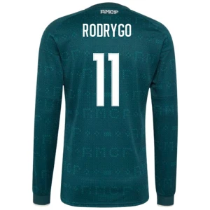 Real Madryt Koszulka Piłkarska 2026-27 Rodrygo #11 Wyjazdowa Męska Długi Rękaw