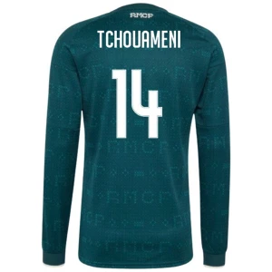 Real Madryt Koszulka Piłkarska 2026-27 Tchouameni #14 Wyjazdowa Męska Długi Rękaw