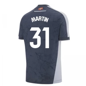 Real Sociedad Koszulka Piłkarska 2025-26 Martin #31 Wyjazdowa Męska
