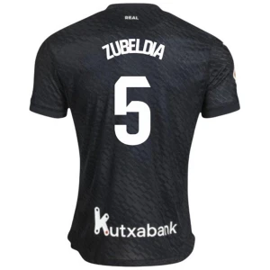 Real Sociedad Koszulka Piłkarska 2026-27 Zubeldia #5 Wyjazdowa Męska