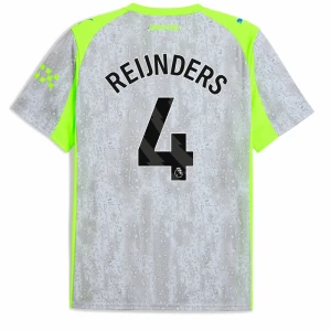 Reijnders #4 Koszulki Piłkarskie Manchester City 2025-26 Trzecia Męska