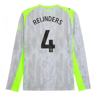 Reijnders #4 Koszulki Piłkarskie Manchester City 2025-26 Trzecia Męska Długi Rękaw