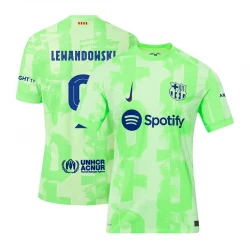 Robert Lewandowski #9 Koszulki Piłkarskie FC Barcelona 2024-25 UCL Trzecia Męska