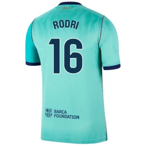 Rodri #16 Koszulki Piłkarskie FC Barcelona 2026-27 Trzecia Męska