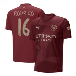 Rodrigo #16 Koszulki Piłkarskie Manchester City 2024-25 UCL Trzecia Męska