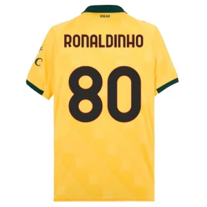 Ronaldinho Gaúcho #80 Koszulki Piłkarskie AC Milan 2025-26 Trzecia Męska