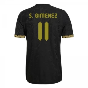 S. Gimenez #11 Koszulki Piłkarskie Meksyk 2025 Black Gold Cup Trzecia Męska