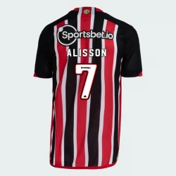 São Paulo FC Koszulka Piłkarska 2023-24 Alisson #7 Wyjazdowa Męska