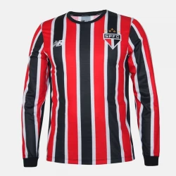 São Paulo FC Koszulka Piłkarska 2024-25 Wyjazdowa Męska Długi Rękaw