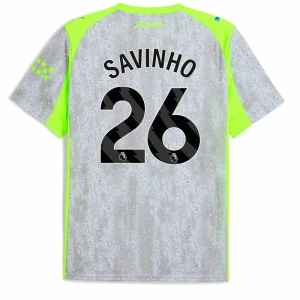 Savinho #26 Koszulki Piłkarskie Manchester City 2025-26 Trzecia Męska