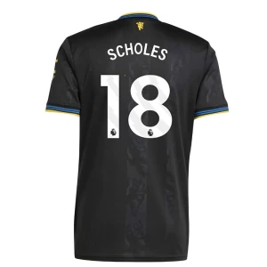 Scholes #18 Koszulki Piłkarskie Manchester United 2025-26 Trzecia Męska