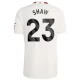 Shaw #23 Koszulki Piłkarskie Manchester United 2023-24 Alternatywna Męska