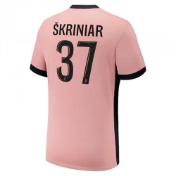 Skriniar #37 Koszulki Piłkarskie Paris Saint-Germain PSG 2024-25 Trzecia Męska