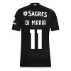 SL Benfica Koszulka Piłkarska 2023-24 Ángel Di María #11 Wyjazdowa Męska