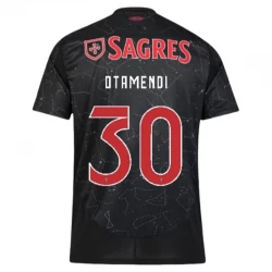 SL Benfica Koszulka Piłkarska 2024-25 Otamendi #30 Wyjazdowa Męska