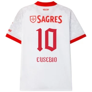 SL Benfica Koszulka Piłkarska 2026-27 Eusebio #10 Wyjazdowa Męska