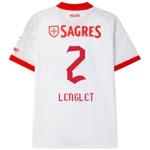 SL Benfica Koszulka Piłkarska 2026-27 Lenglet #2 Wyjazdowa Męska