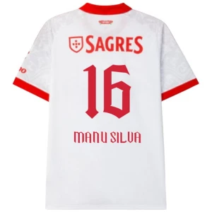 SL Benfica Koszulka Piłkarska 2026-27 Manu Silva #16 Wyjazdowa Męska