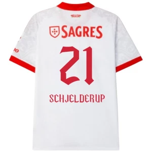 SL Benfica Koszulka Piłkarska 2026-27 Schjelderup #21 Wyjazdowa Męska