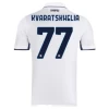 SSC Napoli Koszulka Piłkarska 2024-25 Khvicha Kvaratskhelia #77 Wyjazdowa Męska