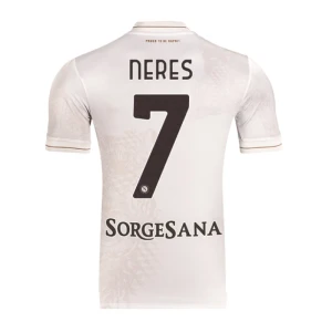 SSC Napoli Koszulka Piłkarska 2025-26 Neres #7 Wyjazdowa Męska