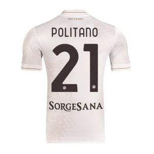 SSC Napoli Koszulka Piłkarska 2025-26 Politano #21 Wyjazdowa Męska