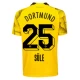 Sule #25 Koszulki Piłkarskie BVB Borussia Dortmund 2023-24 Alternatywna Męska