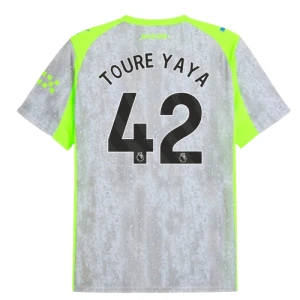 Toure Yaya #42 Koszulki Piłkarskie Manchester City 2025-26 Trzecia Męska