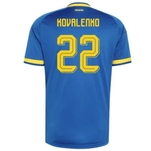 Ukraina Koszulka Piłkarska 2026 Kovalenko #22 Wyjazdowa Męska