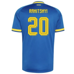 Ukraina Koszulka Piłkarska 2026 Rakitskyi #20 Wyjazdowa Męska