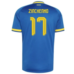 Ukraina Koszulka Piłkarska 2026 Zinchenko #17 Wyjazdowa Męska