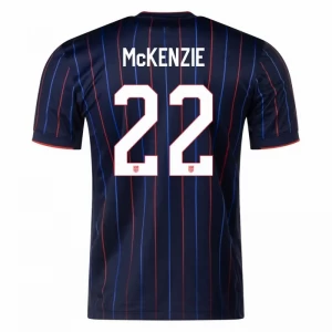 USA Koszulka Piłkarska 2025 USMNT Mckenzie #22 Wyjazdowa Męska