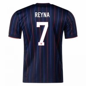 USA Koszulka Piłkarska 2025 USMNT Reyna #7 Wyjazdowa Męska