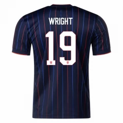 USA Koszulka Piłkarska 2025 Wright #19 Wyjazdowa Męska