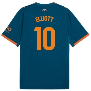 Valencia CF Koszulka Piłkarska 2026-27 Elliott #10 Wyjazdowa Męska