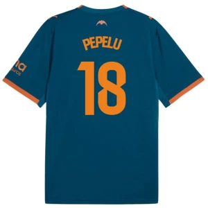 Valencia CF Koszulka Piłkarska 2026-27 Pepelu #18 Wyjazdowa Męska