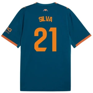 Valencia CF Koszulka Piłkarska 2026-27 Silva #21 Wyjazdowa Męska