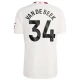 Van De Beek #34 Koszulki Piłkarskie Manchester United 2023-24 Alternatywna Męska