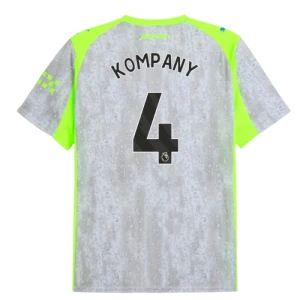 Vincent Kompany #4 Koszulki Piłkarskie Manchester City 2025-26 Trzecia Męska