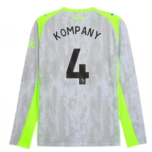 Vincent Kompany #4 Koszulki Piłkarskie Manchester City 2025-26 Trzecia Męska Długi Rękaw