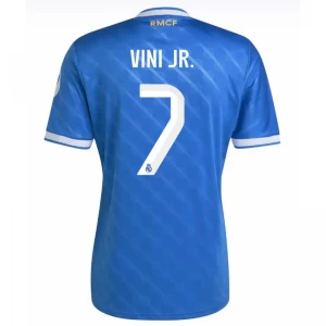 Vinicius Junior #7 Koszulki Piłkarskie Real Madryt 2025-26 Trzecia Męska