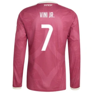 Vinicius Junior #7 Koszulki Piłkarskie Real Madryt 2026-27 Trzecia Męska Długi Rękaw