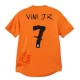 Vinicius Junior Koszulki Piłkarskie Real Madryt 2023-24 x Y3 Orange Fourth Męska